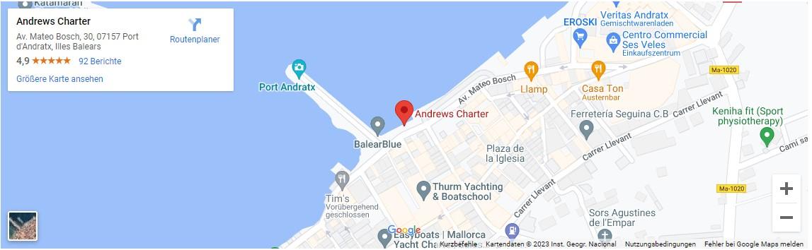 Localización Av Mateo Bosch 30 - 07157 Port d’Andratx
